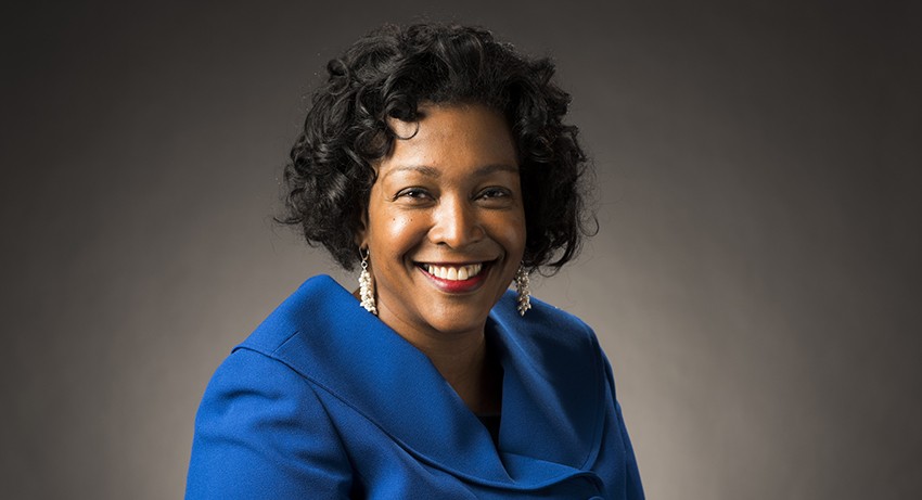 Worcester State University's Assistant Vice President for Human Resources, Payroll, and Affirmative Action and Equal Opportunities Stacey Luster