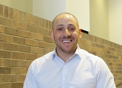 Kevin Hines at Worcester State University