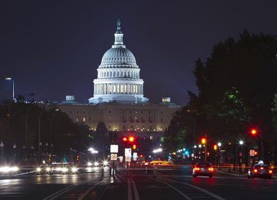 U.S. Capitol seen from Pennsylvania Avenue