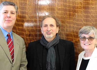 Peter Balakian with Barry Maloney and Lois Wims