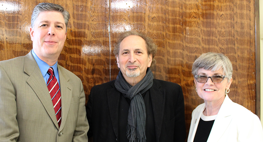 Peter Balakian with Barry Maloney and Lois Wims