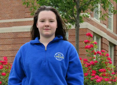 Worcester State student Katelyn Duca